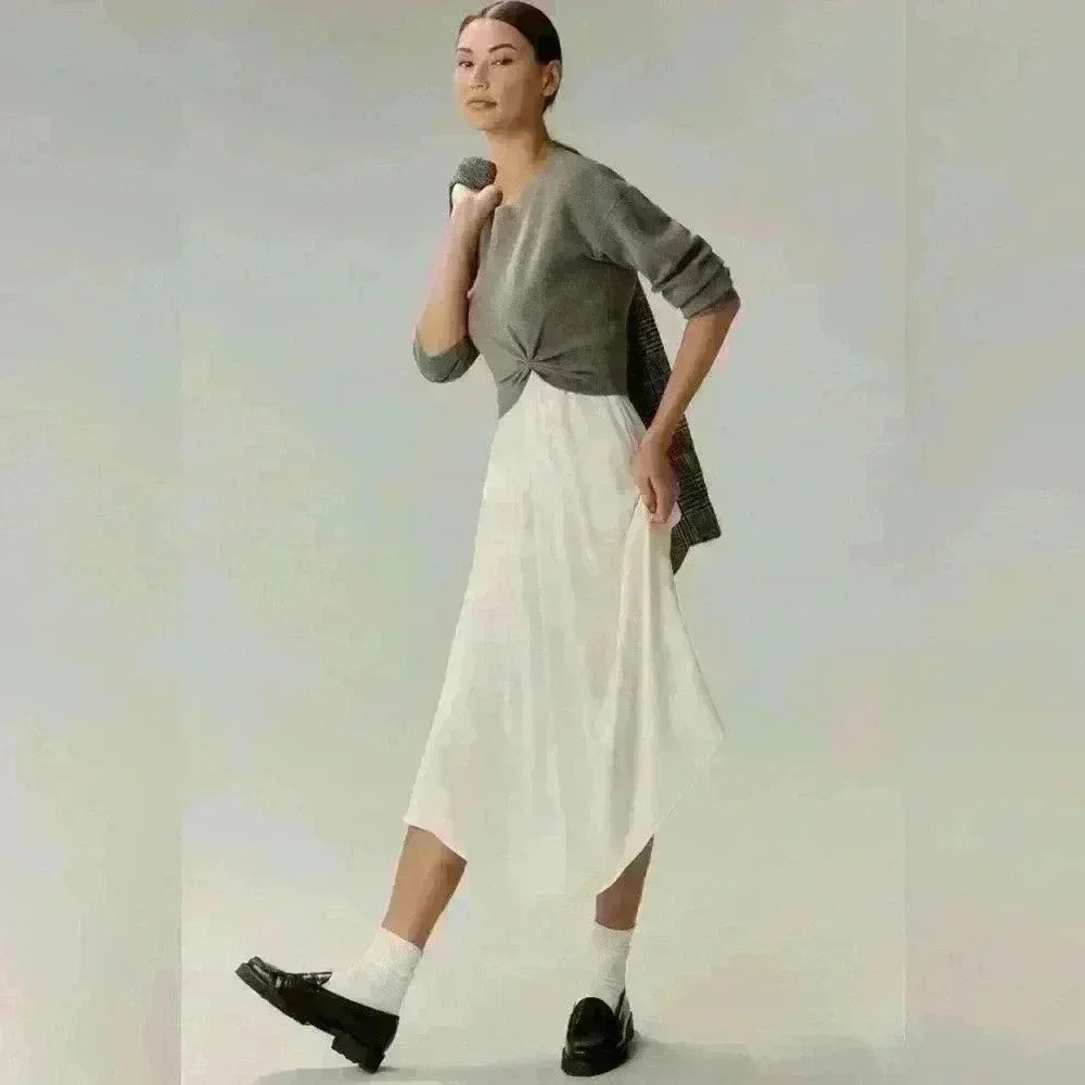 Anthropology Maxi white dress size S - Picture 1 of 16